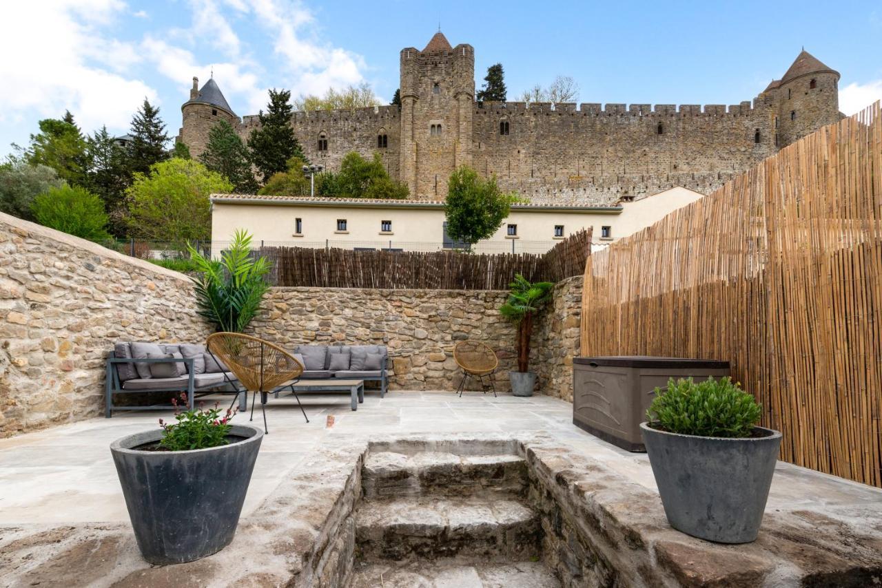 Vila Au Puits De La Cite - Terrasse Vue Cite - Wifi Carcassonne Exteriér fotografie
