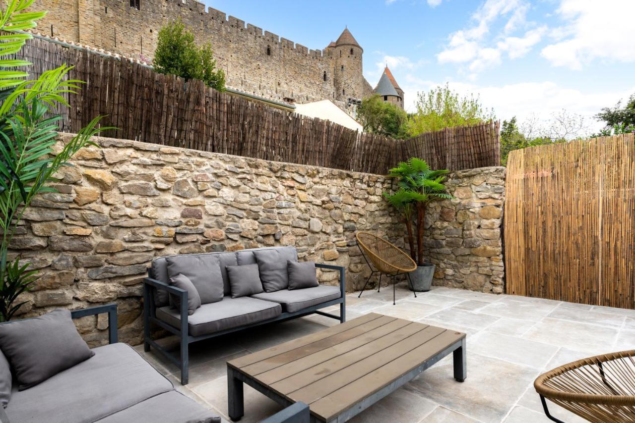 Vila Au Puits De La Cite - Terrasse Vue Cite - Wifi Carcassonne Exteriér fotografie